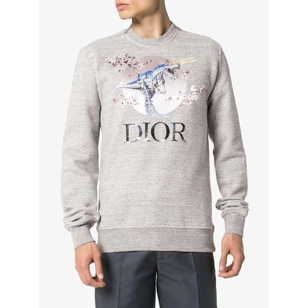 grey dior sweater