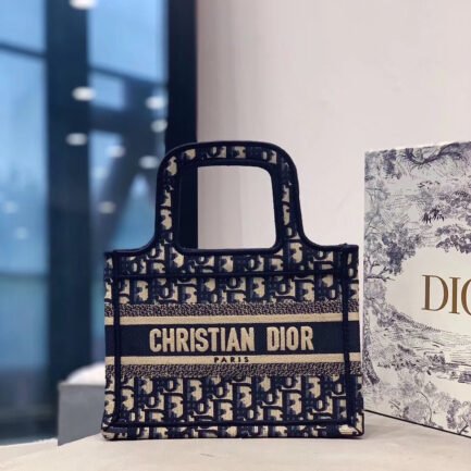 DIOR BOOK TOTE BLACK