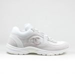 CHANEL CC LOGO LIGHT PINK MESH SNEAKER