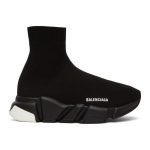 Balenciaga Speed Trainer White Heel