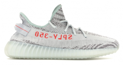ADIDAS YEEZY BOOST 350 V2 'BLUE TINT' LIGHTWEIGHT SNEAKERS