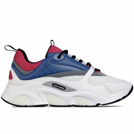 Dior B22 Reflective Trainers (Pink/Blue/White)