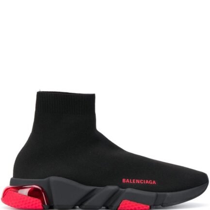 Balenciaga Two-Tone Slip-On Sock Trainers
