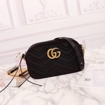 Gucci GG Marmont Small Matelassé Shoulder Bag