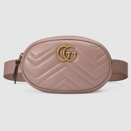 Gucci GG Marmont Matelassé Leather Belt Bag