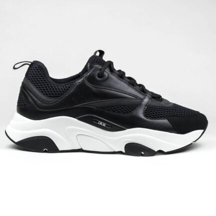 Dior B22 Black And White Trainer