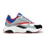 Dior B22 Grey Red Blue Trainer