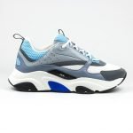 Dior B22 Sky Blue And Grey Trainer