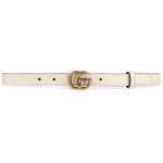 Gucci Leather Belt With GG Buckle