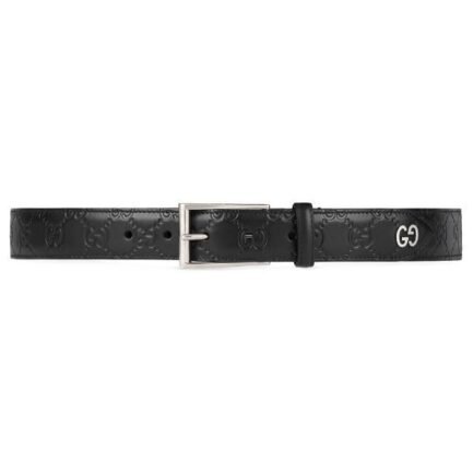 Gucci 'Gucci Signature' Belt With GG Detail