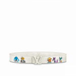 Louis Viutton LV Shape 40MM Reversible Taurillon Puppets Belt