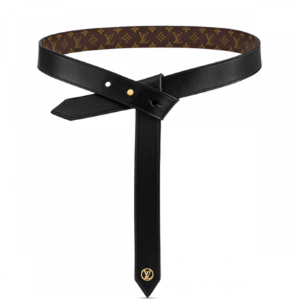 Louis Viutton Tie The Knot 25mm Reversible Women Belt