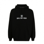 Balenciaga hoodie à logo imprimé