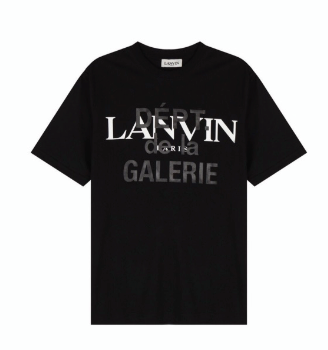 LANVIN BLACK TEE