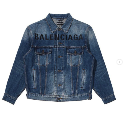 BALENCIAGA DENIM BALENCIAGA IN FRONT
