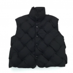 Bottega Veneta Intrecciato Woven Vest black