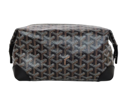 Goyard Black Boeing 25 Trousse de Toilette
