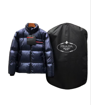 PRADA BOMBER JACKET BLUE