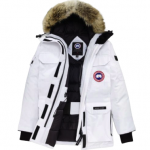 Canada Goose White Expedition Parka