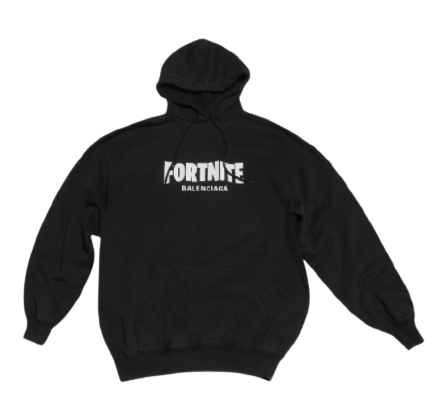 FORTNITE©2021 HOODIE MEDIUM FIT IN BLACK