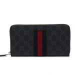 Gucci GG Supreme zip-around wallet