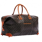 GOYARD Sac de Voyage 55 cm BLACK BROWN