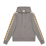 Gucci logo-tape hoodie
