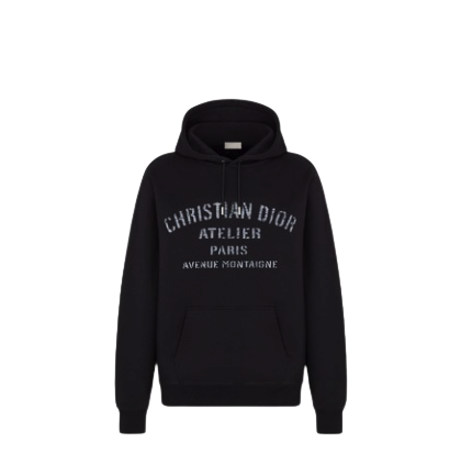 SWEATSHIRT À CAPUCHE OVERSIZE CHRISTIAN DIOR ATELIER Référence: 043J646A0531_C988