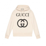Gucci Hooded sweatshirt with Interlocking G