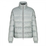 DIOR OBLIQUE DOWN JACKET silver tone