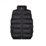 DIOR OBLIQUE SLEEVELESS DOWN JACKET dark blue