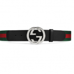 Gucci Web belt with G buckle