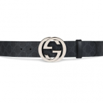 Gucci GG Supreme belt with G buckle