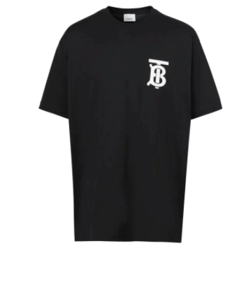 Burberry oversized monogram motif T-shirt