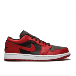 Air Jordan 1 low-top sneakers black and red