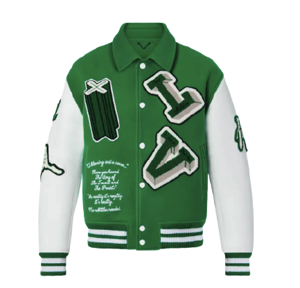 1A9722 VARSITY LEATHER JACKET