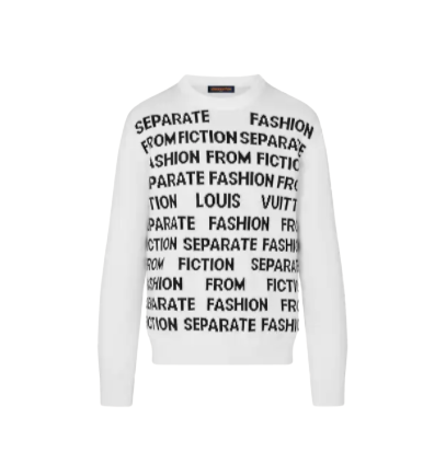 1A8WSW LETTERS SWEATER