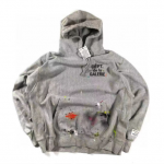 GALLARY DEPT HOODIE GREY PAINTED