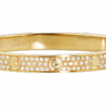 LOVE BRACELET, DIAMOND-PAVED GOLD