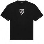 SCISSORS FLATGROUND T-SHIRT IN BLACK