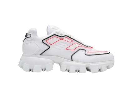 Baskets Prada Cloudbust Thunder PINK DETAIL