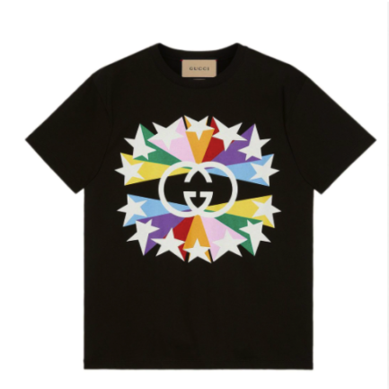 Gucci Interlocking G Star Burst print T-shirt