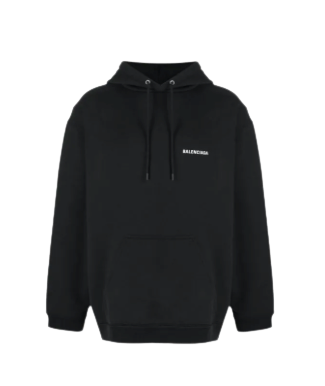 Balenciaga hoodie à logo imprimé au dos