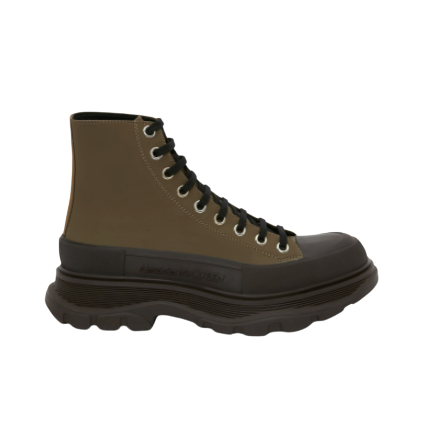 ALEXANDER MCQUEEN Tread Slick Boot BROWN