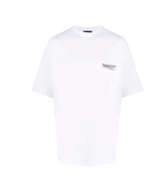 Balenciaga t-shirt oversize à logo imprimé