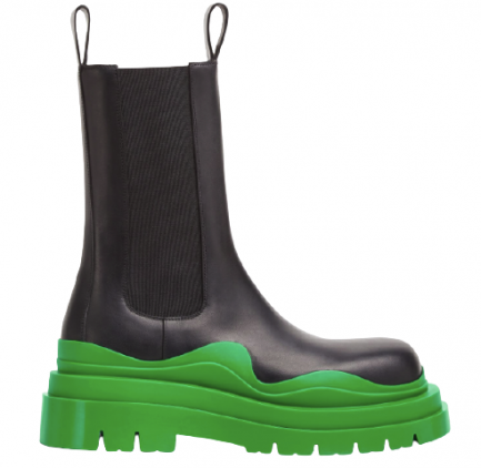 BOTTEGA TIRE HIGH TOP BLACK GRASS