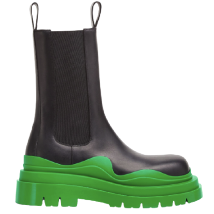 BOTTEGA TIRE HIGH TOP BLACK GRASS