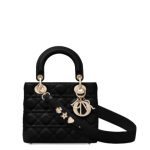 LADY DIOR MY ABCDIOR BAG Black Cannage Lambskin