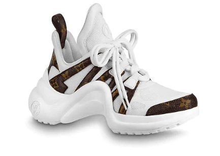 LV ARCHLIGHT WHITE SNEAKER MONOGRAM