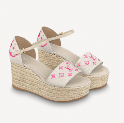 LV STARBOARD WEDGE SANDAL